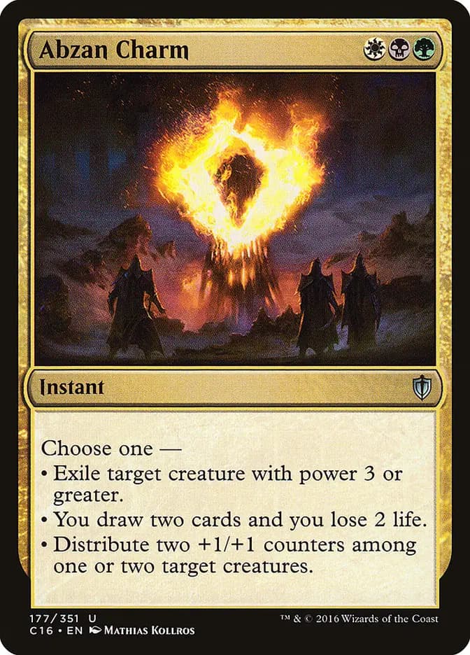 Card image of Abzan Charm