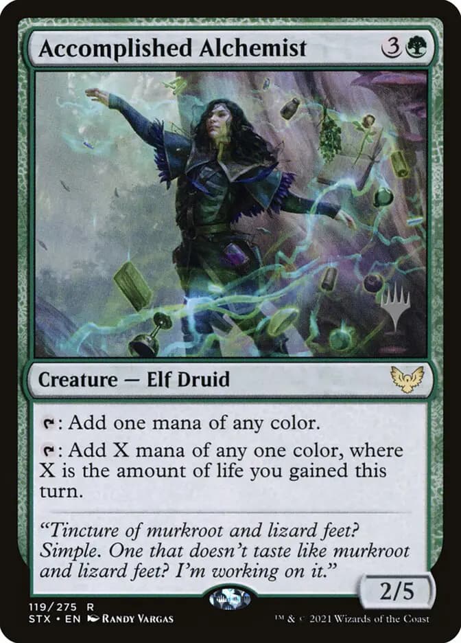 Card image of Accomplished Alchemist