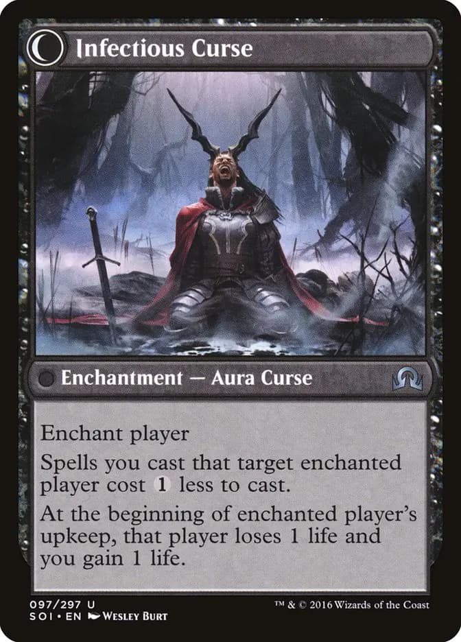 Card image of Accursed Witch / Infectious Curse