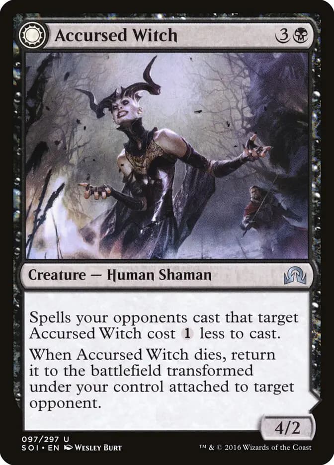 Card image of Accursed Witch / Infectious Curse