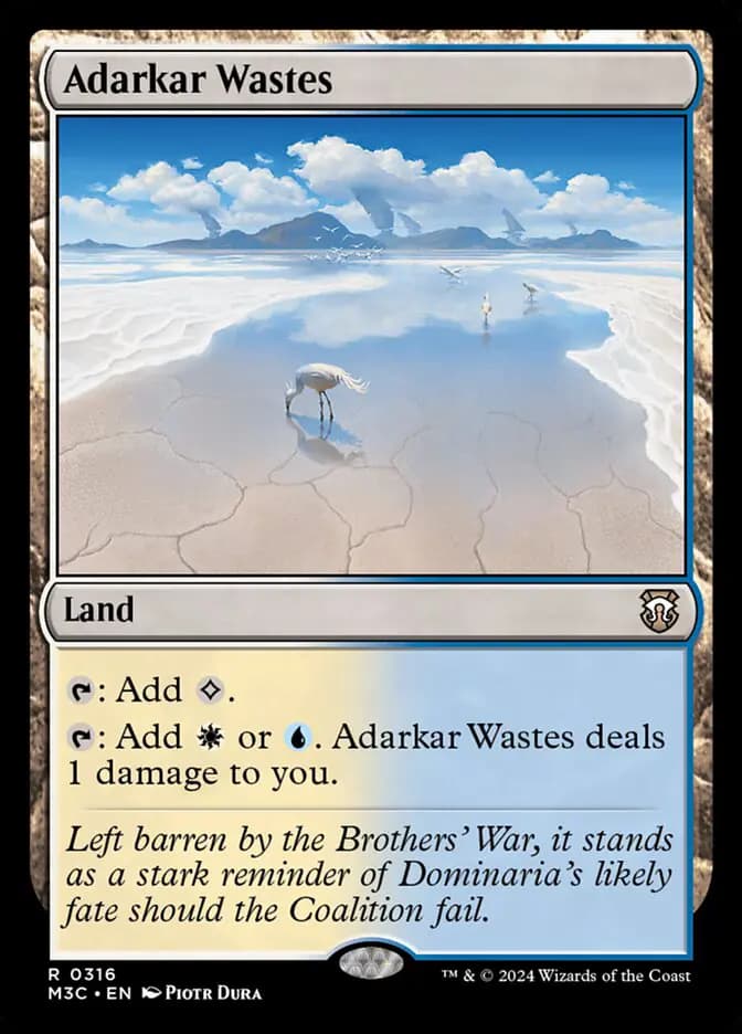 Card image of Adarkar Wastes