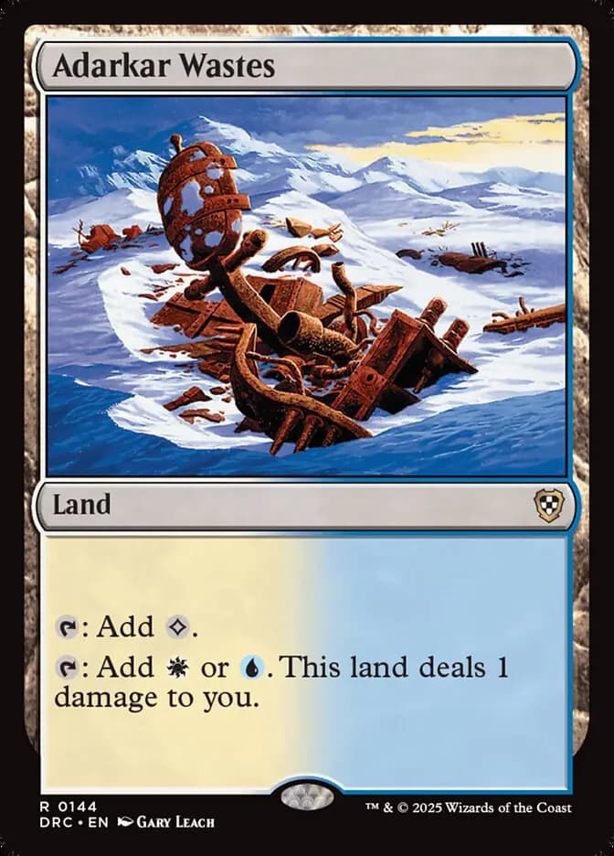 Card image of Adarkar Wastes