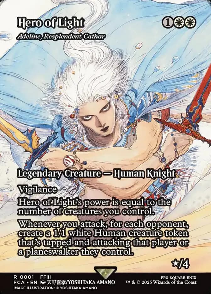 Card image of Adeline, Resplendent Cathar