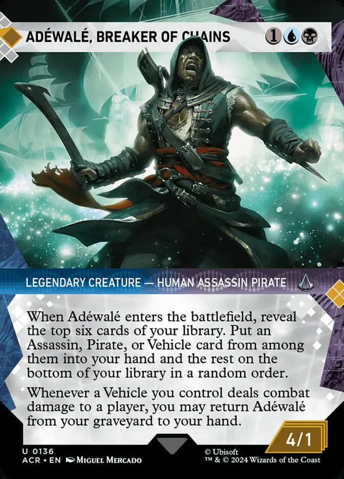 Card image of Adéwalé, Breaker of Chains