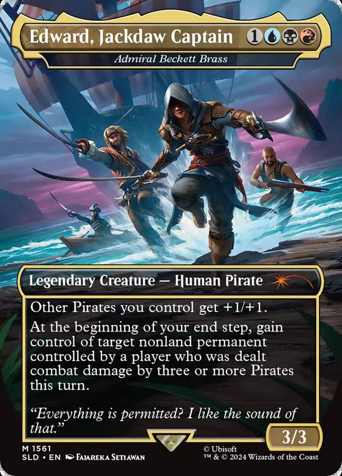 Card image of Admiral Beckett Brass