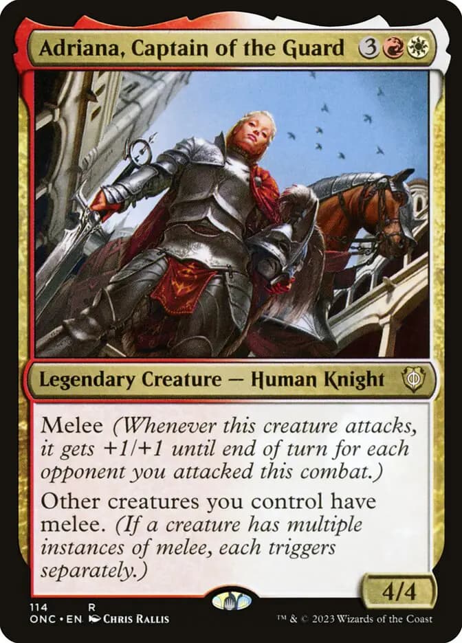 Card image of Adriana, Captain of the Guard