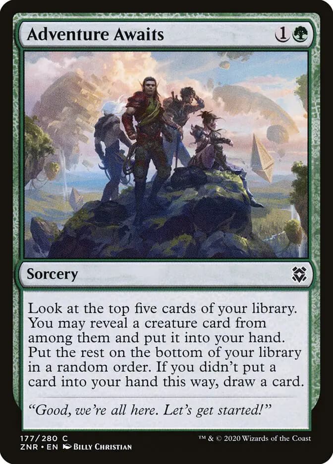 Card image of Adventure Awaits