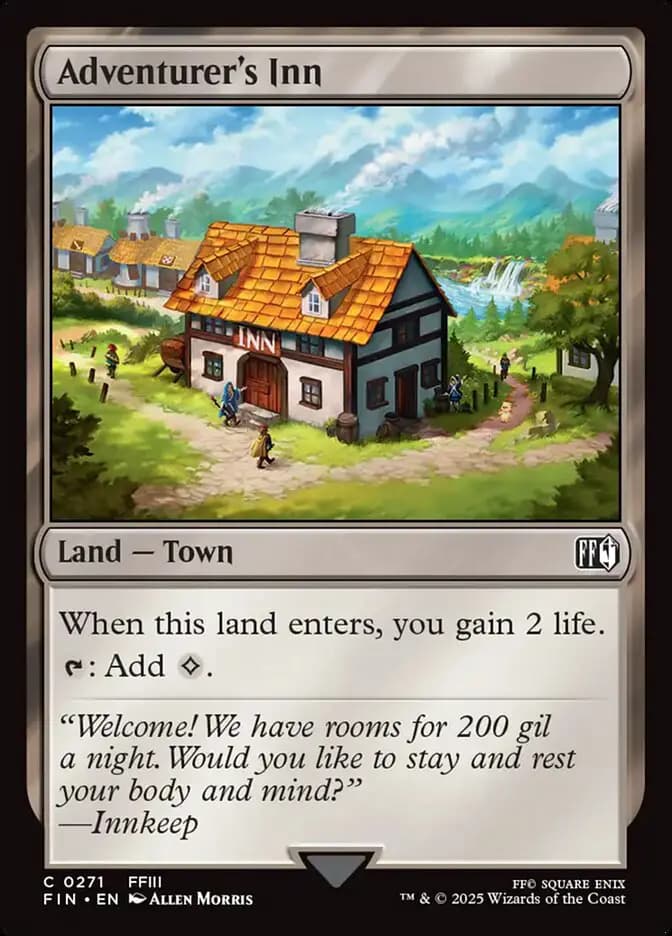 Card image of Adventurer's Inn