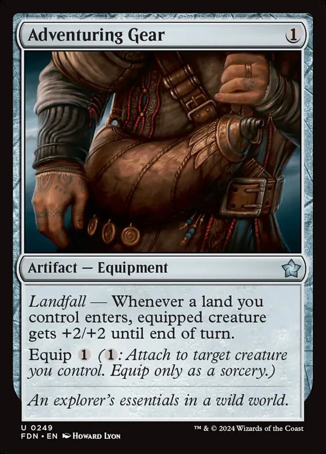 Card image of Adventuring Gear