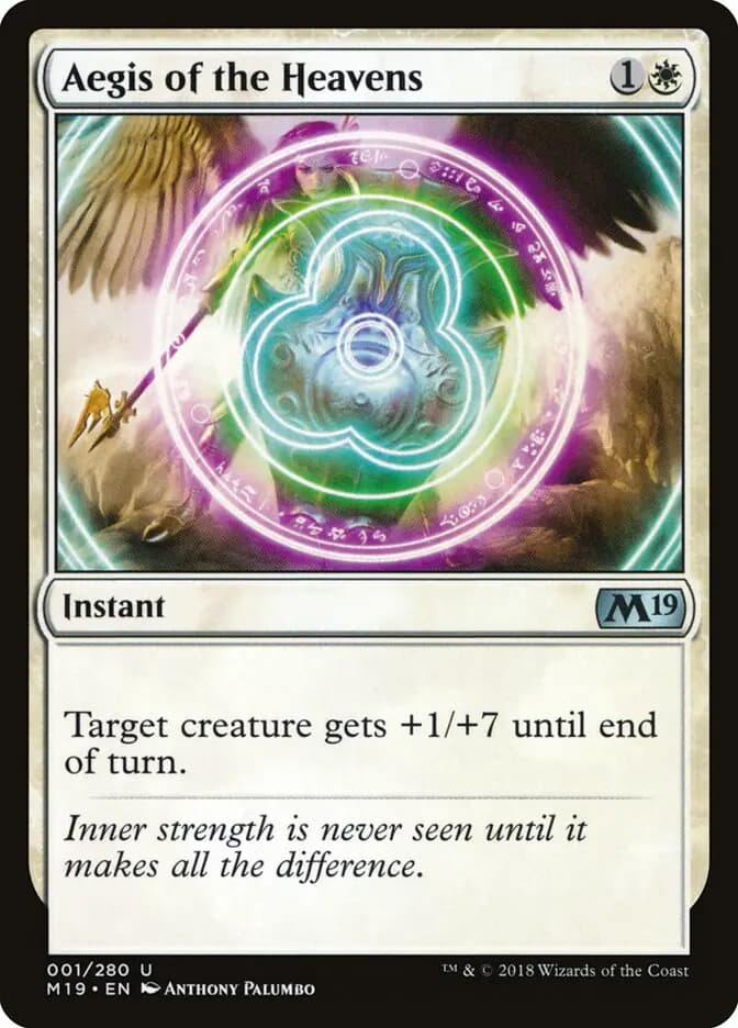 Card image of Aegis of the Heavens