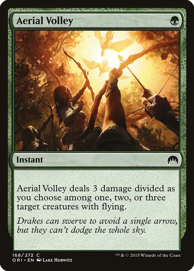 Card image of Aerial Volley