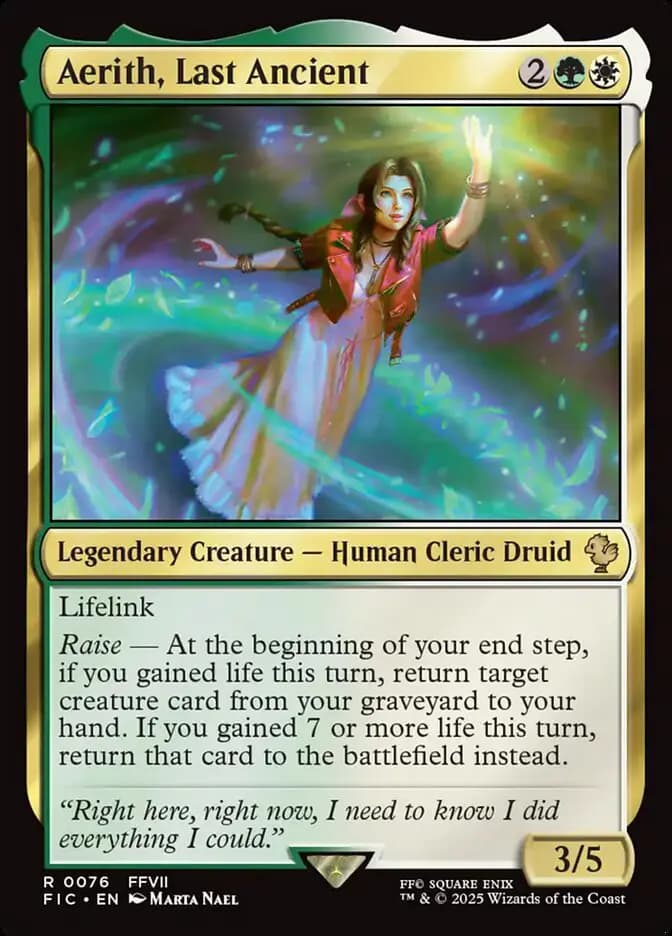 Card image of Aerith, Last Ancient