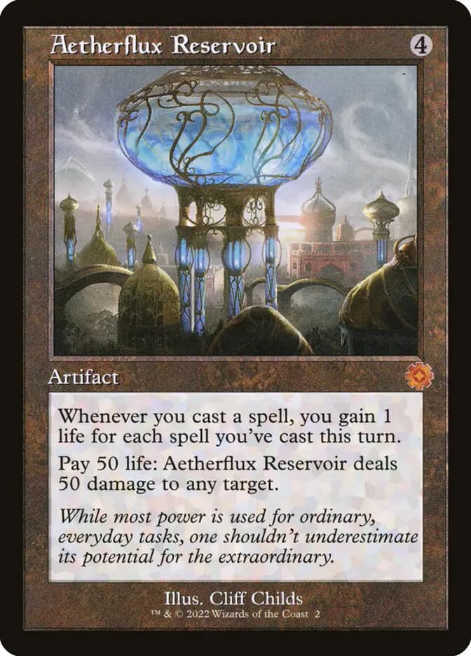 Card image of Aetherflux Reservoir