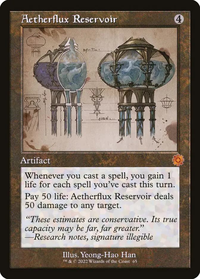 Card image of Aetherflux Reservoir