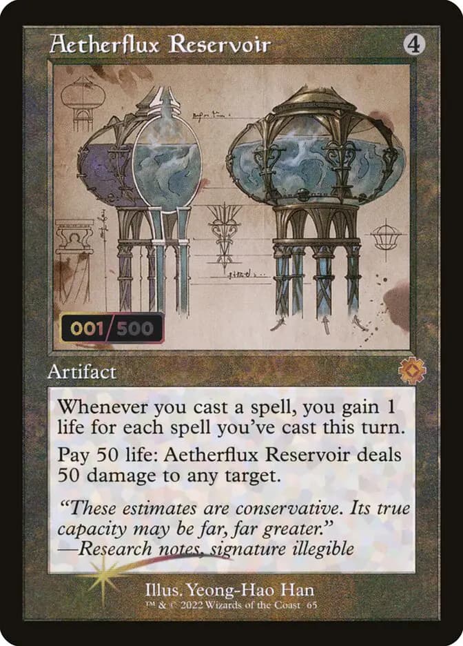 Card image of Aetherflux Reservoir