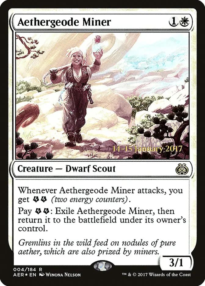 Card image of Aethergeode Miner