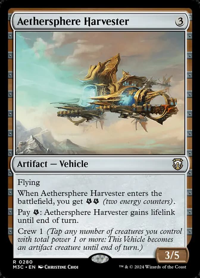 Card image of Aethersphere Harvester