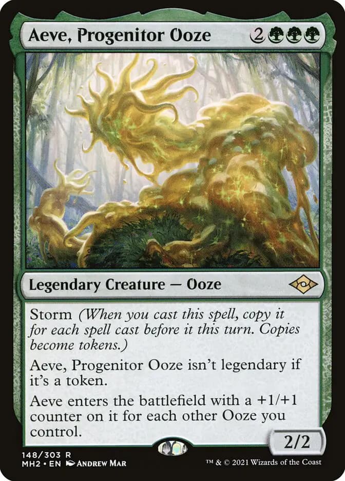 Card image of Aeve, Progenitor Ooze