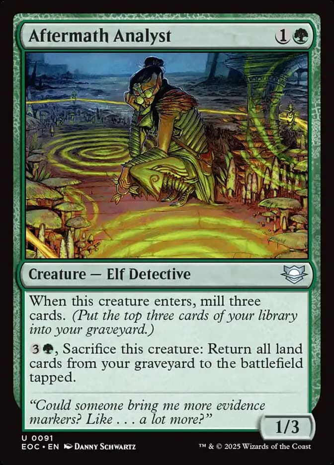 Card image of Aftermath Analyst
