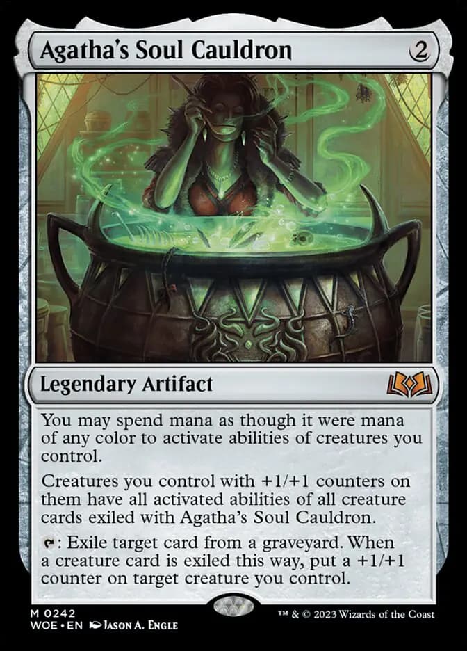 Card image of Agatha's Soul Cauldron