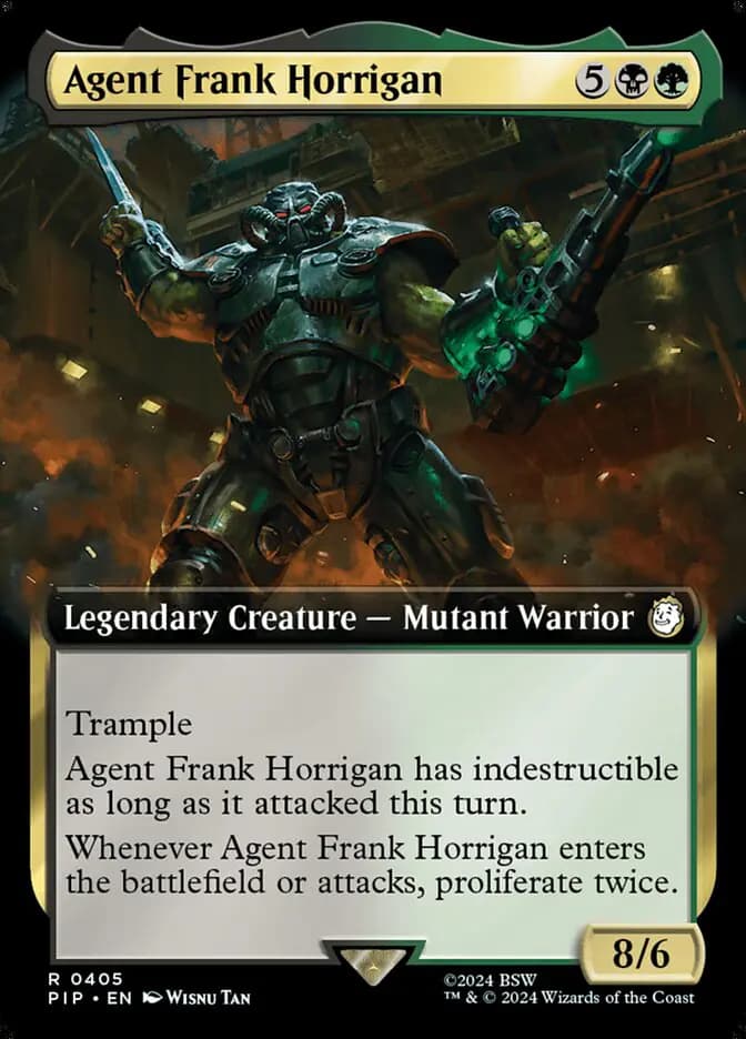 Card image of Agent Frank Horrigan