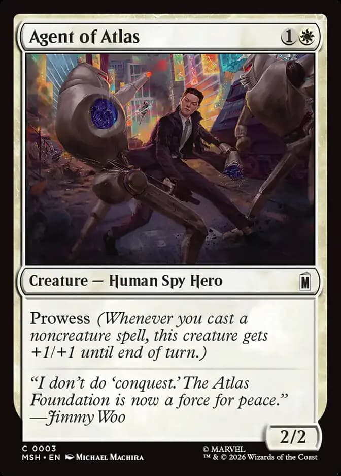 Card image of Agent of Atlas