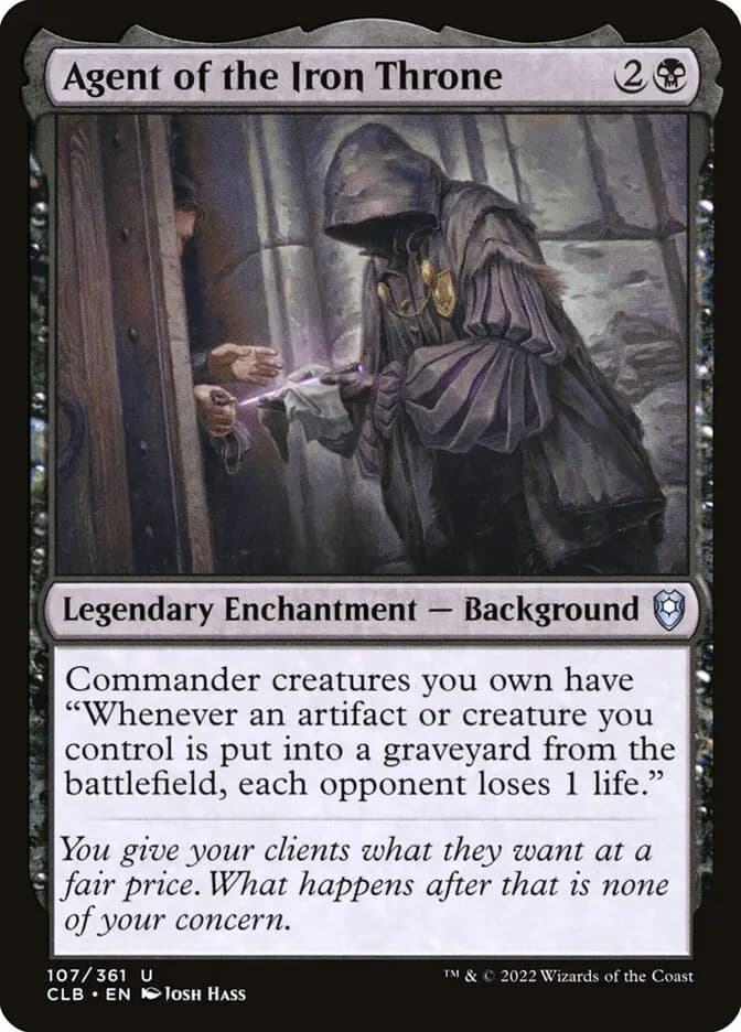Card image of Agent of the Iron Throne