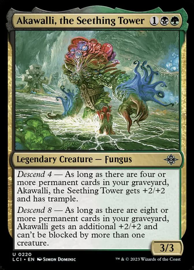 Card image of Akawalli, the Seething Tower