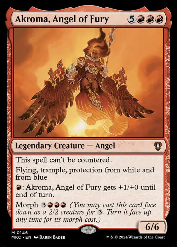 Card image of Akroma, Angel of Fury