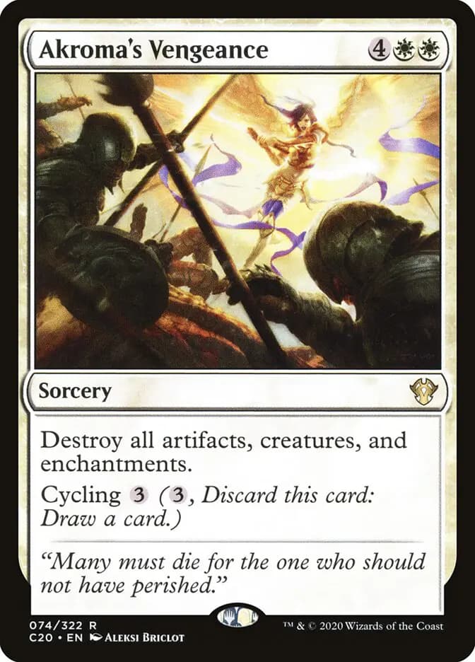 Card image of Akroma's Vengeance