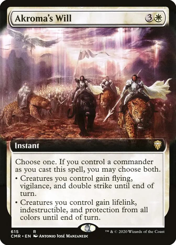 Card image of Akroma's Will