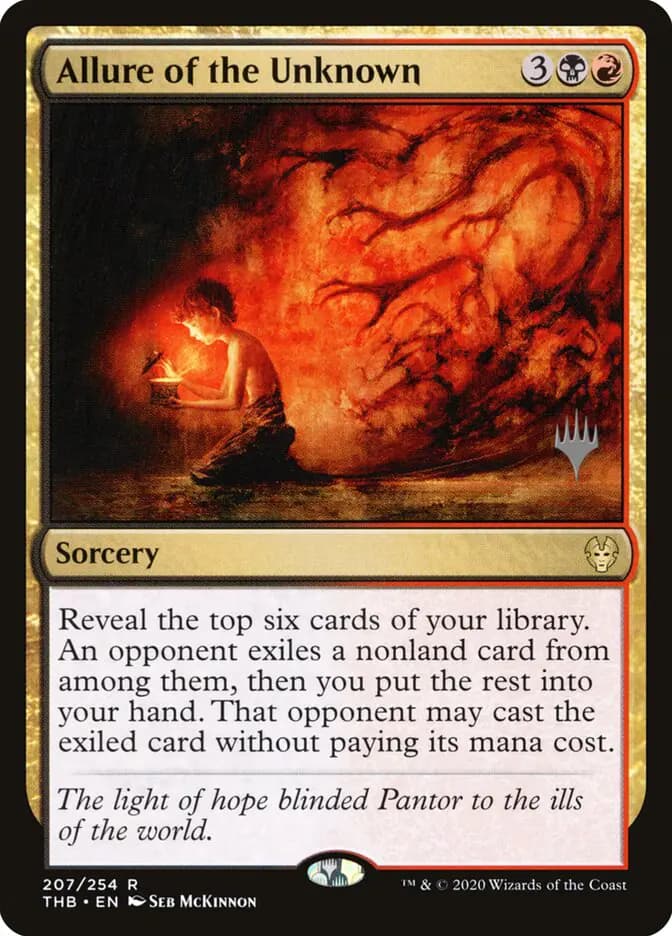 Card image of Allure of the Unknown