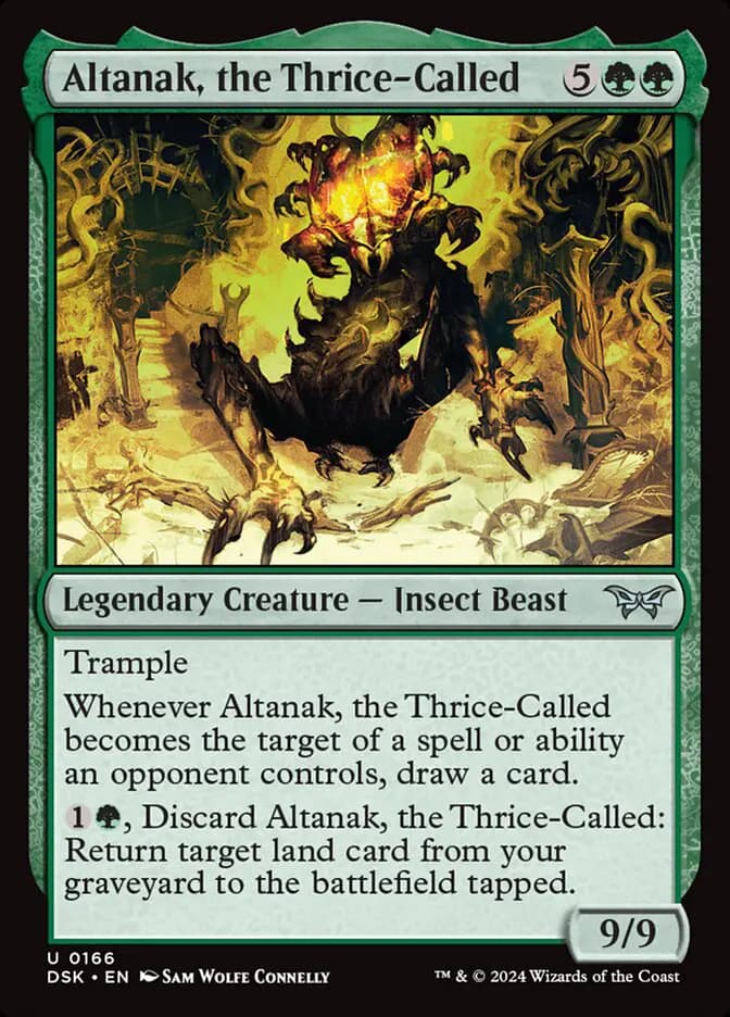 Card image of Altanak, the Thrice-Called