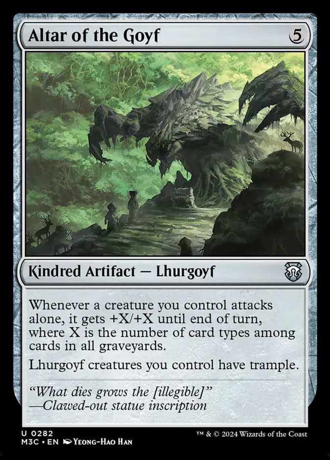 Card image of Altar of the Goyf