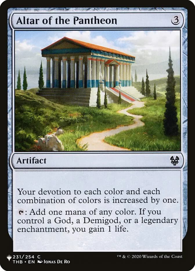 Card image of Altar of the Pantheon
