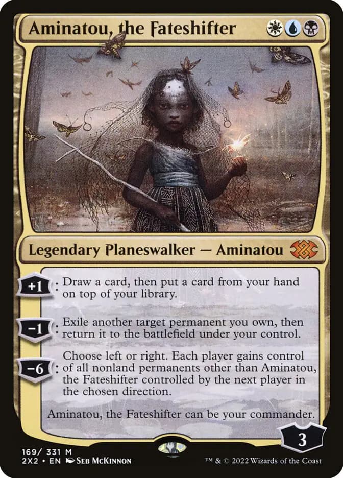 Card image of Aminatou, the Fateshifter