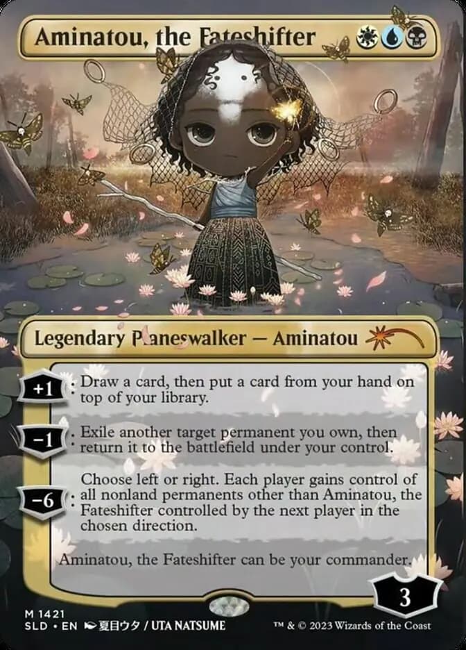 Card image of Aminatou, the Fateshifter
