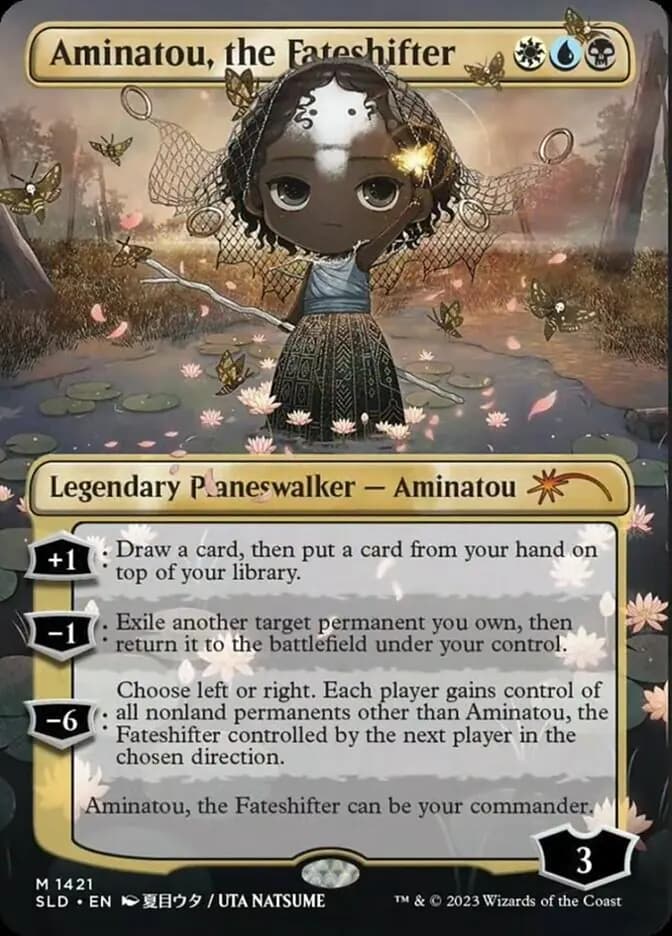 Card image of Aminatou, the Fateshifter
