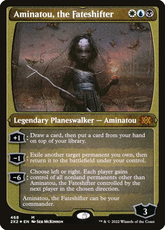 Card image of Aminatou, the Fateshifter