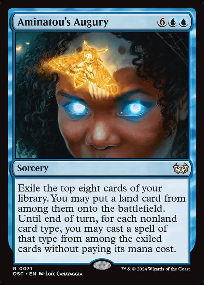 Card image of Aminatou's Augury