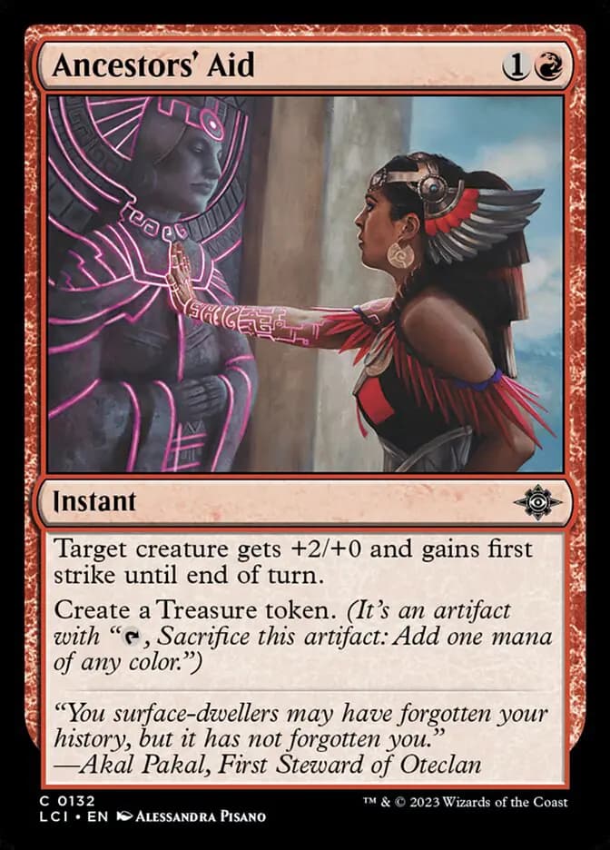 Card image of Ancestors' Aid