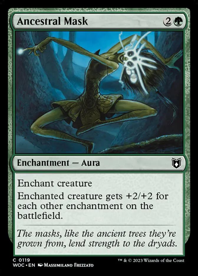 Card image of Ancestral Mask