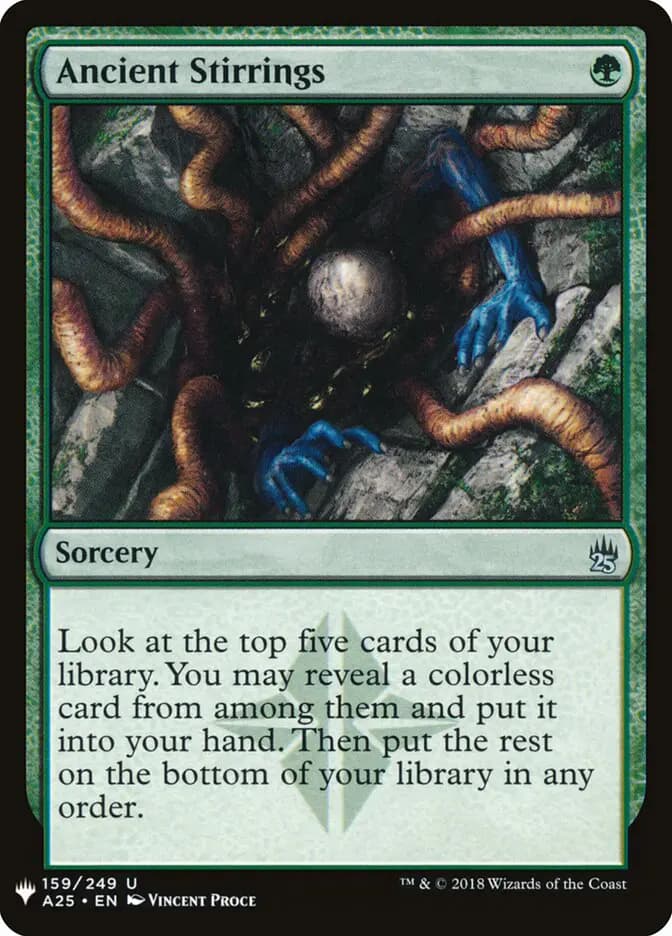 Card image of Ancient Stirrings