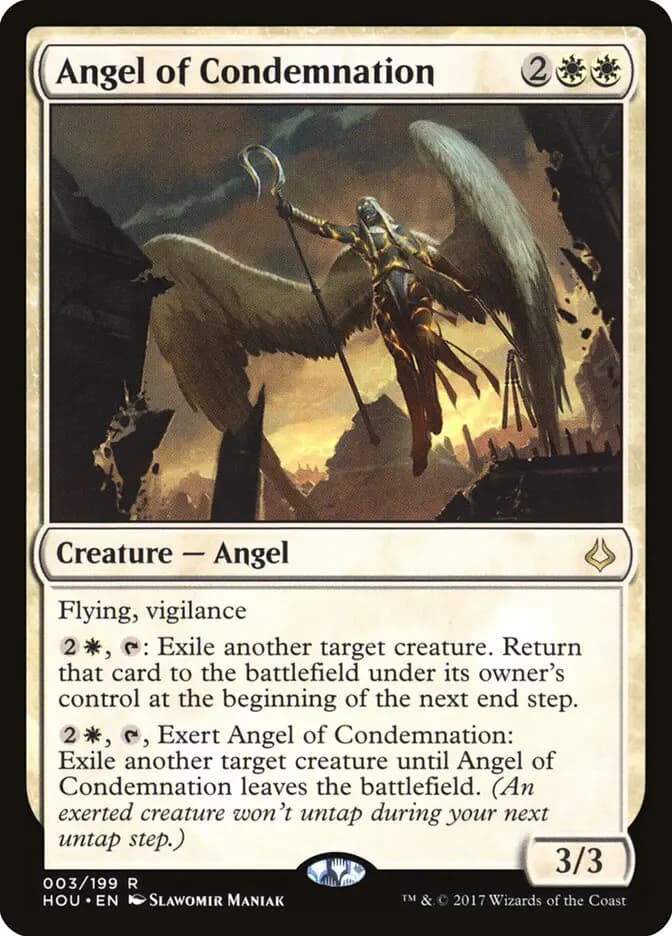Card image of Angel of Condemnation