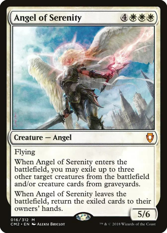 Card image of Angel of Serenity