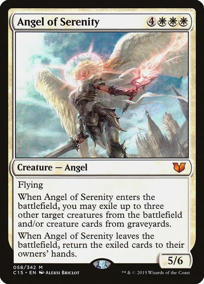 Card image of Angel of Serenity