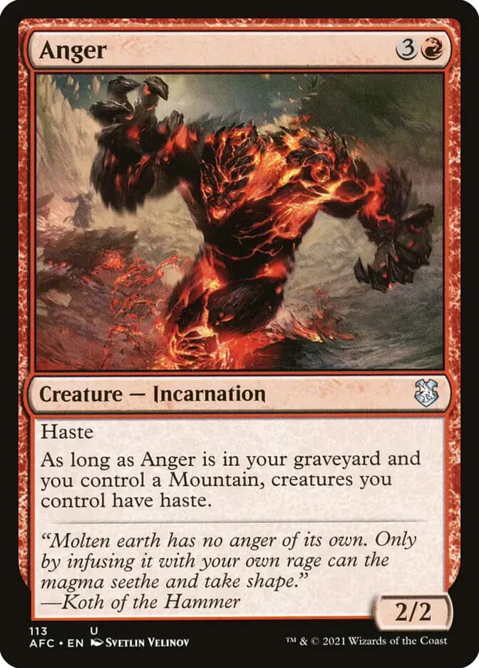 Card image of Anger