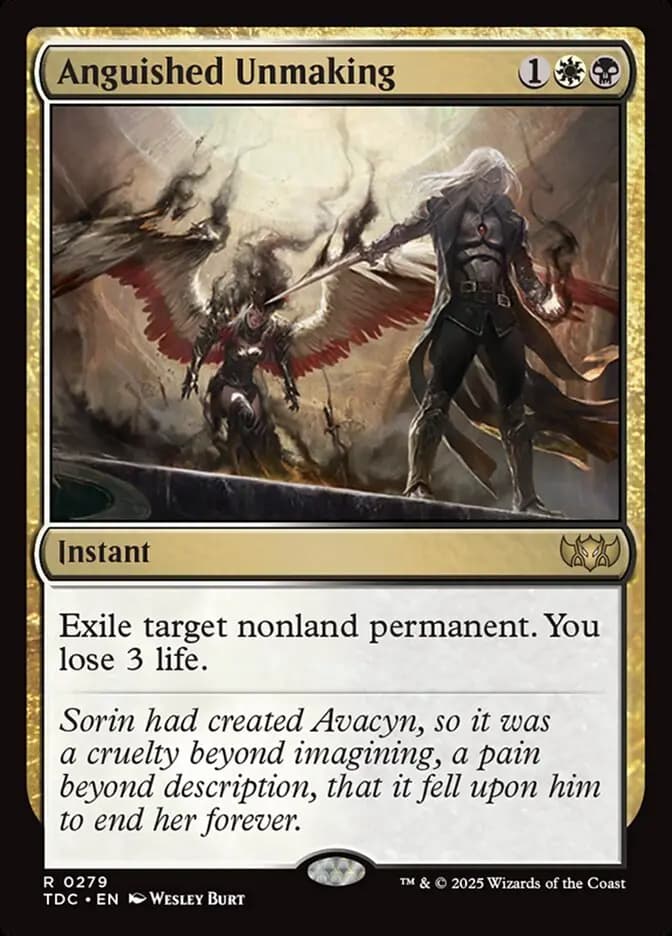 Card image of Anguished Unmaking