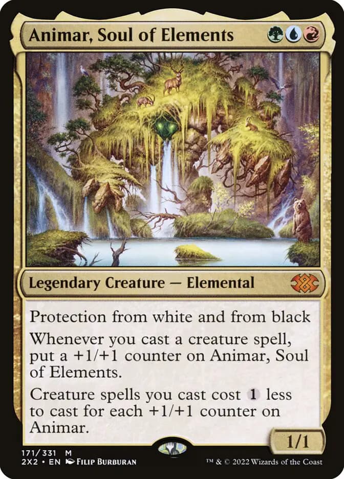 Card image of Animar, Soul of Elements