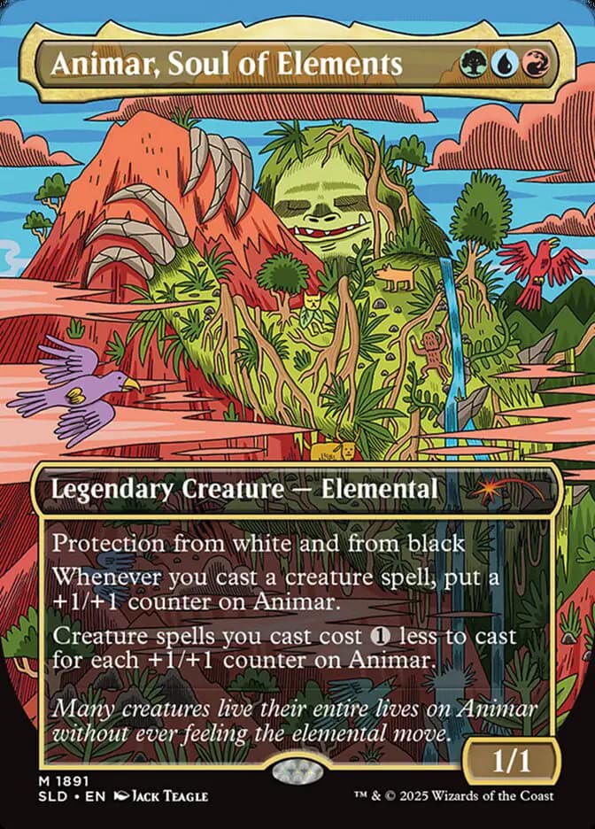 Card image of Animar, Soul of Elements